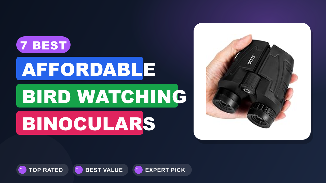 7 Best Affordable Bird Watching Binoculars