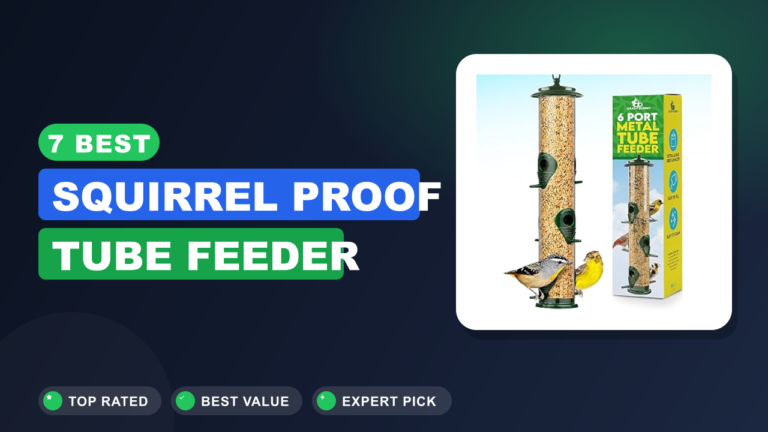 7 Best Squirrel Proof Tube Feeder