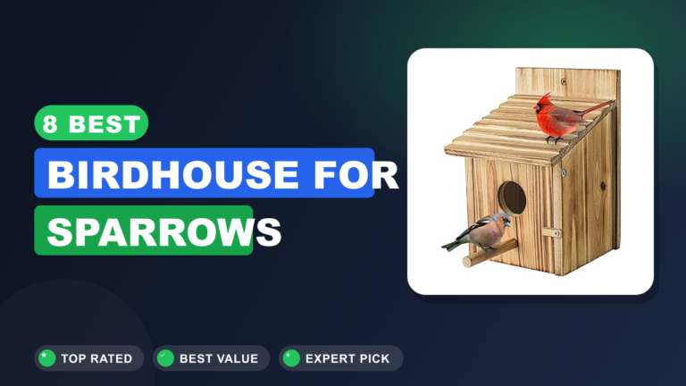 8 Best Birdhouse for Sparrows