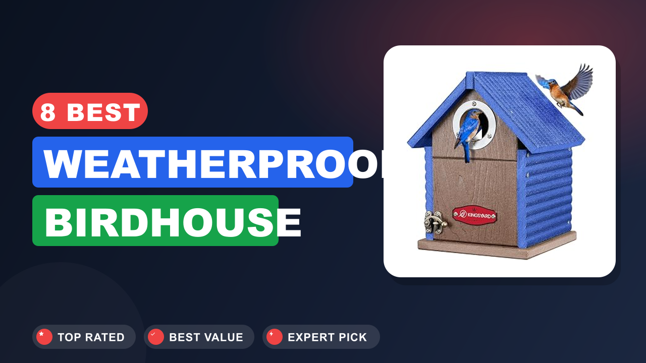 8 Best Weatherproof Birdhouse