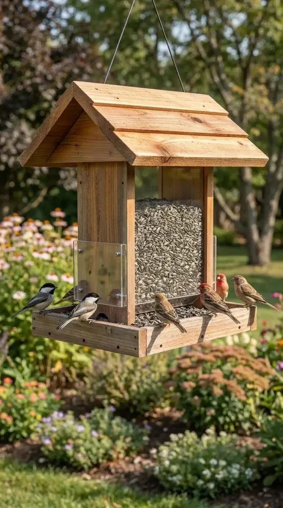 bird feeder maintenance