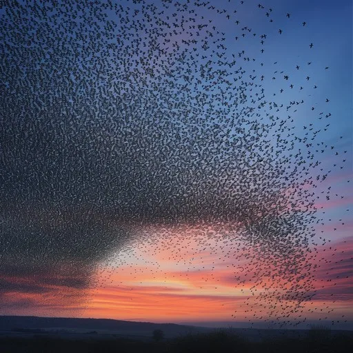 bird flock behavior