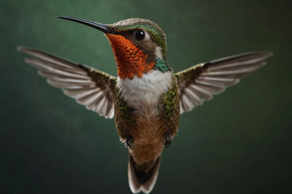 hummingbird wing flap speed