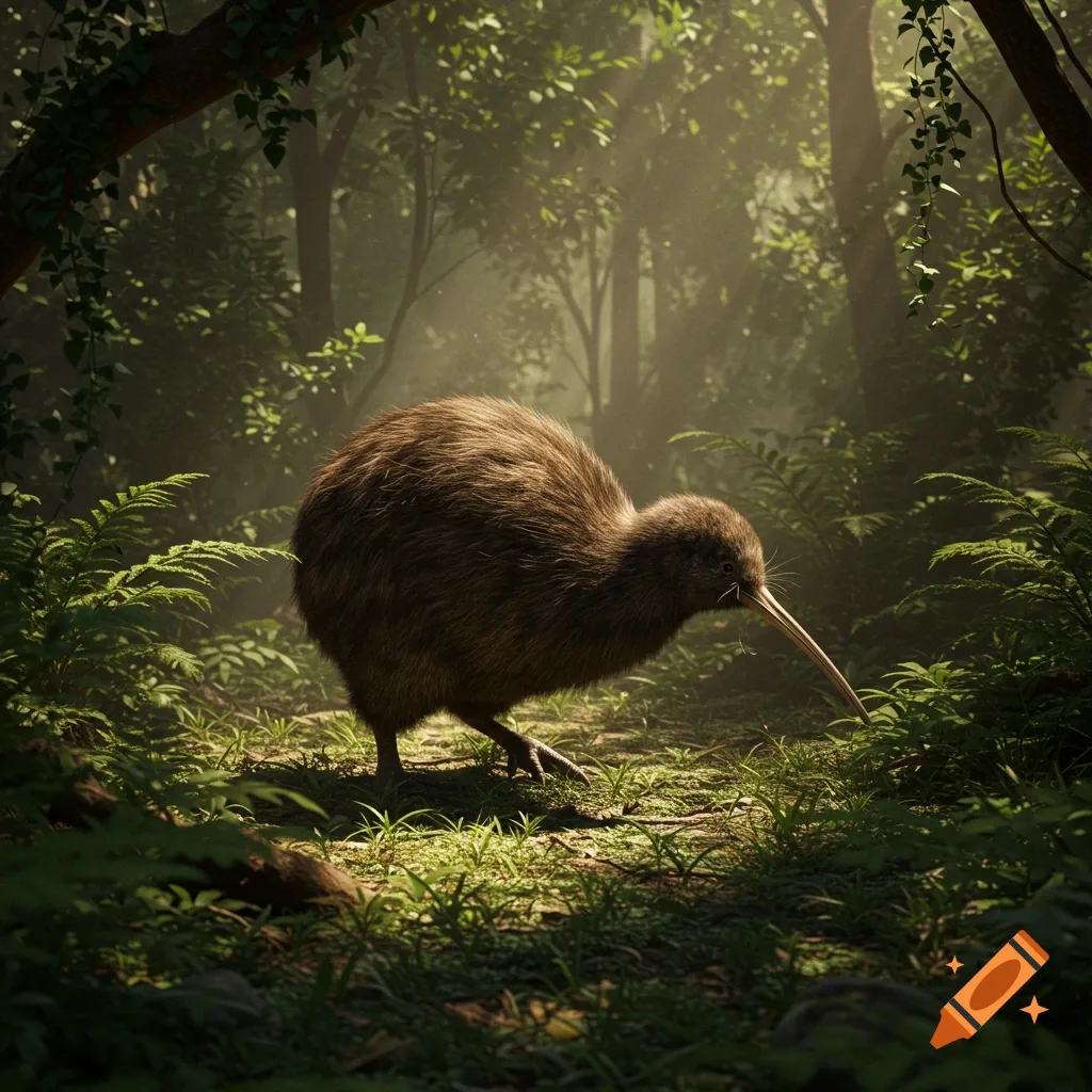 kiwi bird diet