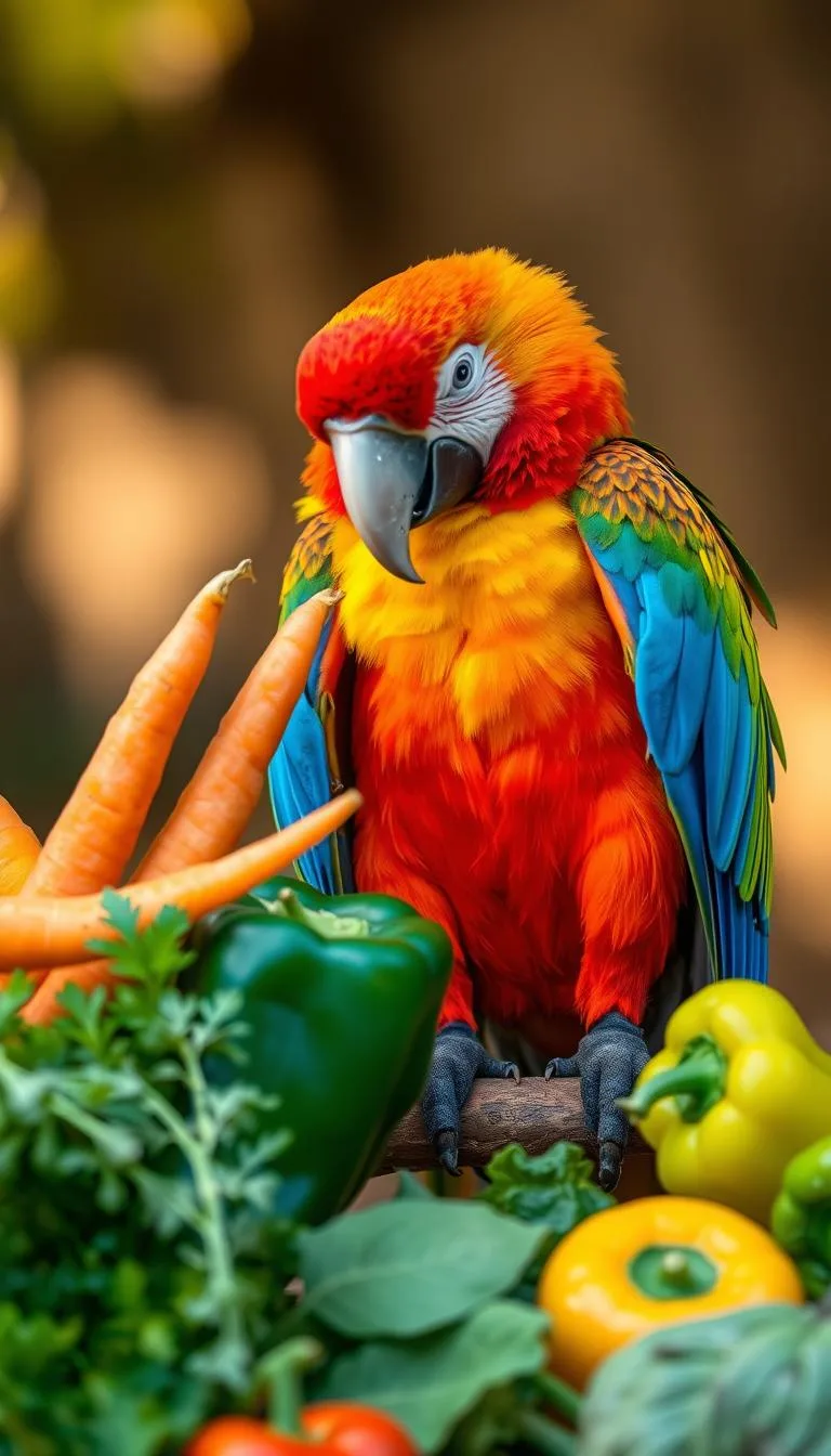 macaw diet
