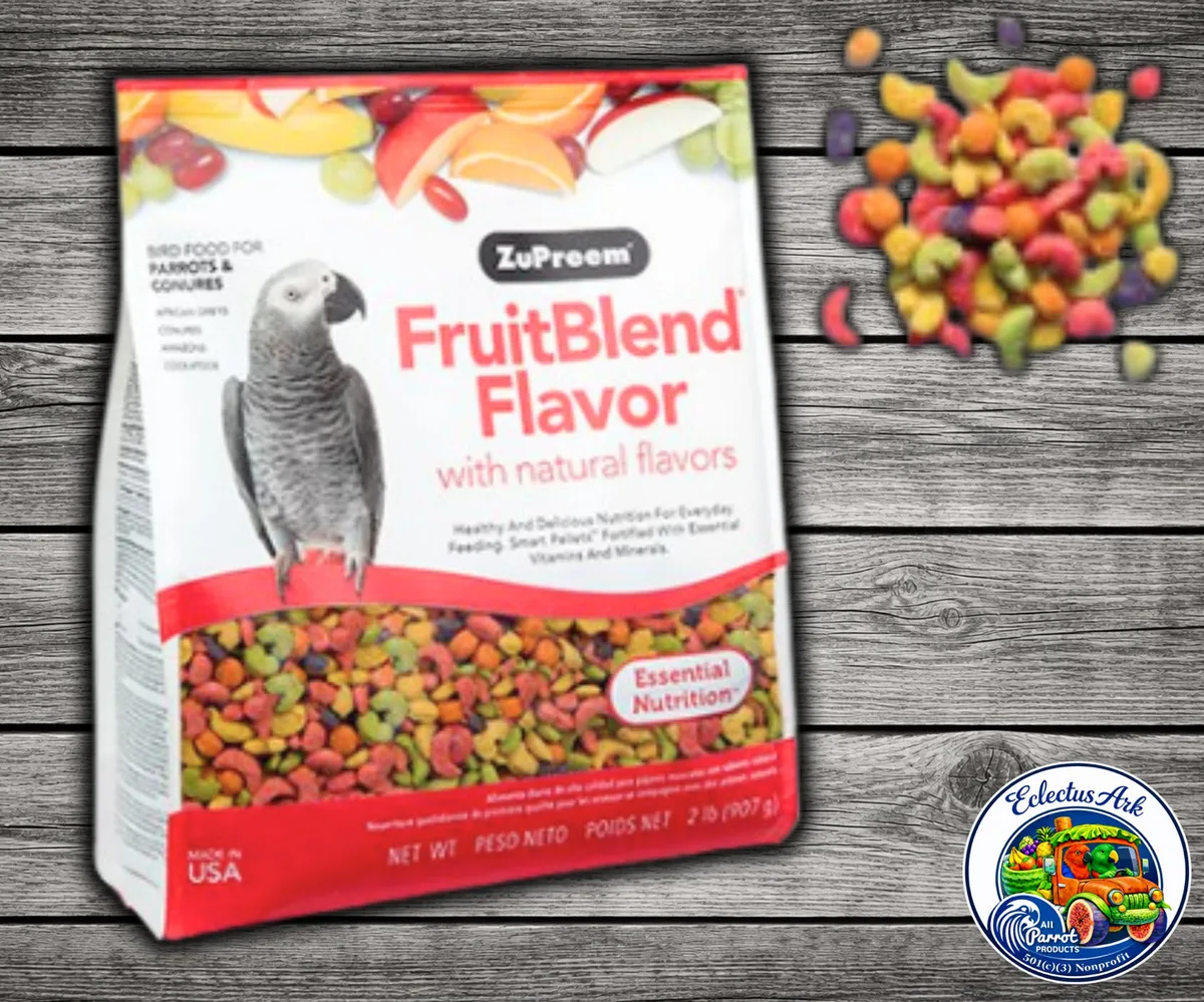 Pellets for parrots